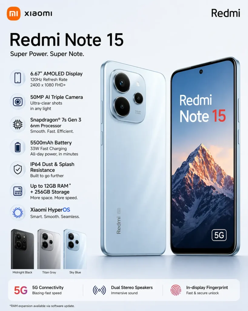 Redmi Note 15