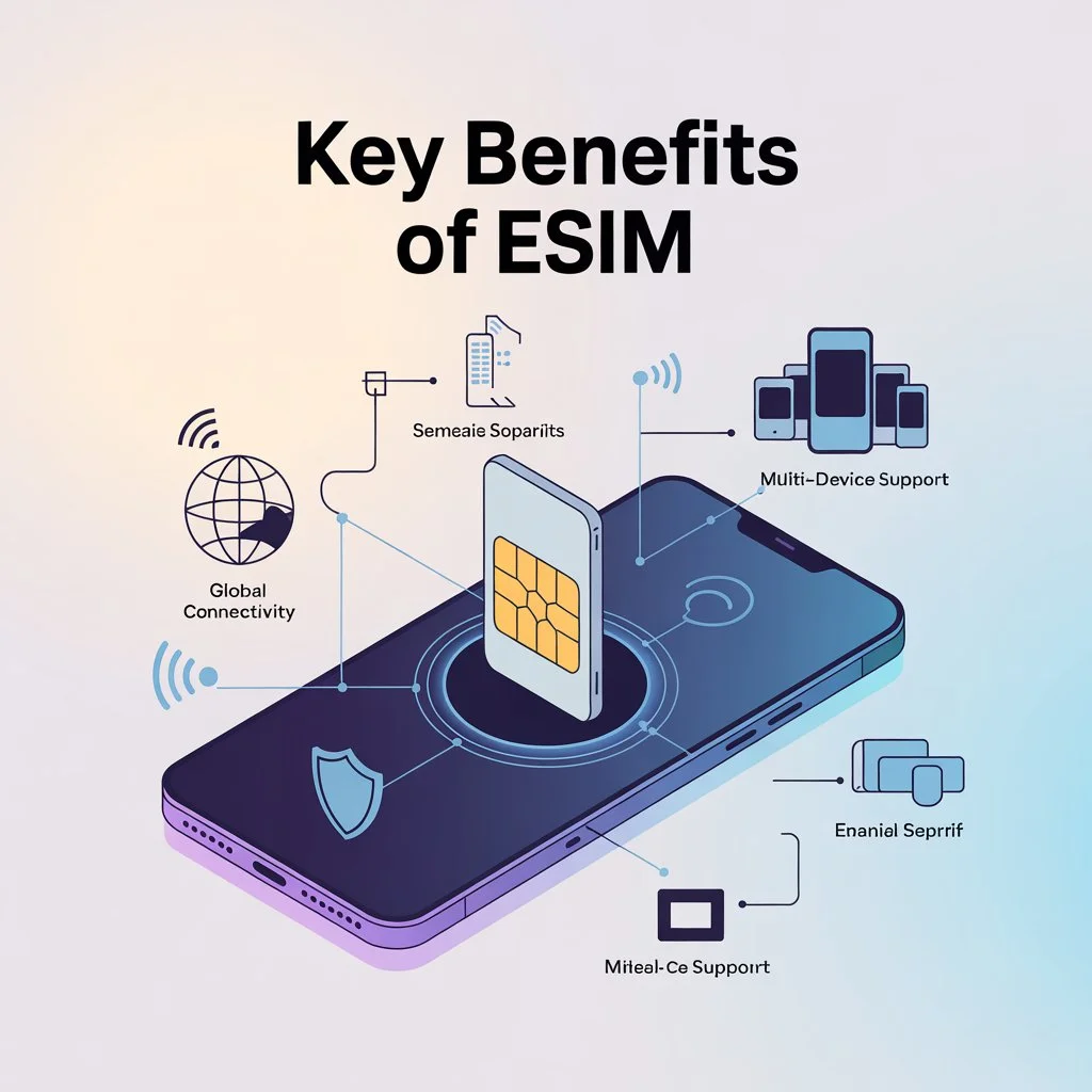 Key Benefits of eSIM